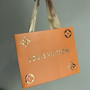 LV louis vuitton packaging box and bag